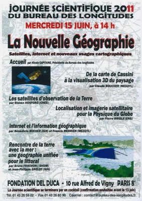 La Nouvelle Géographie - Bureau de Longitudes - 15 juin 2011  (nouvelle fenetre)
